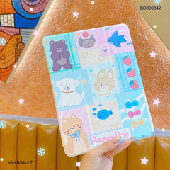 ** Bao da Ipad Mini 4/Mini 5 dẻo nhám vân sần chống sốc