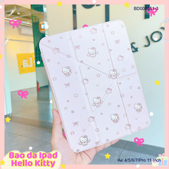 ** Bao da iPad Gen 10/Gen 11 lưng trong in hình chống sốc