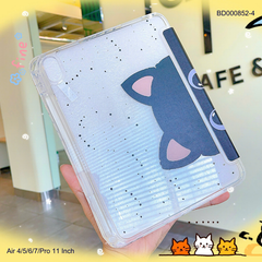 ** Bao da iPad Air 4/Air 5/Air 6/Air 7/Pro 11 inch lưng trong in hình chống sốc