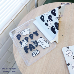 ** Bao da iPad Pro M4 11 inch/Pro M5 11 inch lưng trong in hình chống sốc