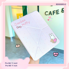 ** Bao da iPad Pro M4 11 inch/Pro M5 11 inch lưng trong in hình chống sốc