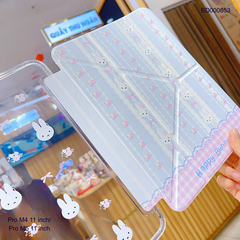 ** Bao da iPad Pro M4 11 inch/Pro M5 11 inch lưng trong in hình chống sốc