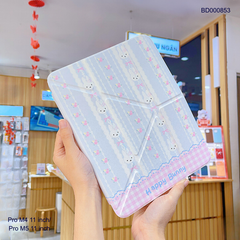 ** Bao da iPad Pro M4 11 inch/Pro M5 11 inch lưng trong in hình chống sốc