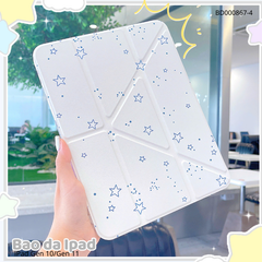 Bao da iPad Air 4/Air 5/Air 6/Air 7/Pro 11 inch dẻo trong in hình cute