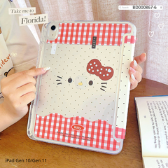 Bao da iPad Air 4/Air 5/Air 6/Air 7/Pro 11 inch dẻo trong in hình cute