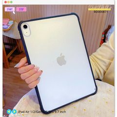 ** Ốp iPad Air 1/Air 2/Gen 5/Gen 6/Pro 9.7 inch lưng nhám viền màu