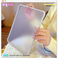 ** Ốp iPad Pro M4 11 inch/Pro M5 11 inch lưng nhám viền màu