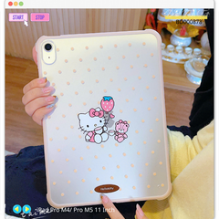 ** Ốp iPad Pro M4 inch/Pro M5 11 inch lưng nhám viền màu in hình