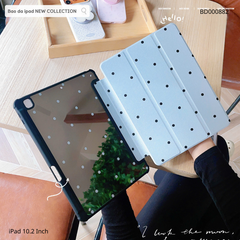 ** Bao da iPad 10.2 inch lưng tráng gương