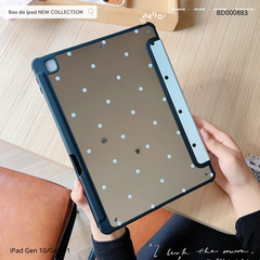 ** Bao da iPad Gen 10/Gen 11 lưng tráng gương