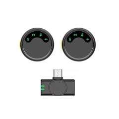 ** Micro cài áo Wiwu WM010 2 Mic Cổng Type C