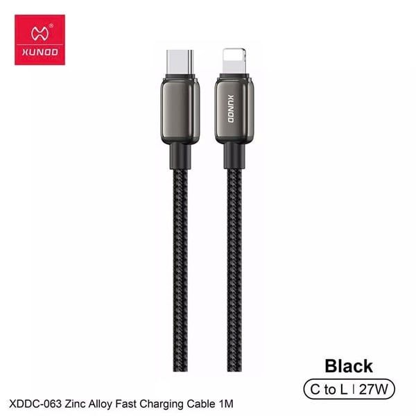 Cáp Type C to Lightning XDDC 063 27W 1m