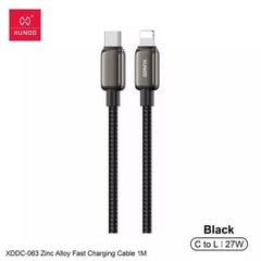 Cáp Type C to Lightning XDDC 063 27W 1m