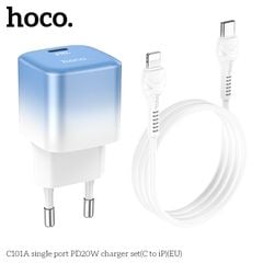 Bộ sạc Type C to Lightning Hoco C101A 20W