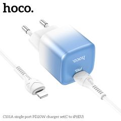 Bộ sạc Type C to Lightning Hoco C101A 20W