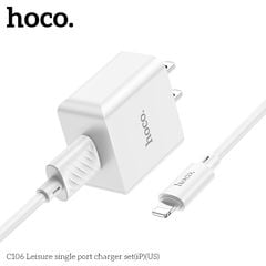 Bộ sạc Lightning Hoco C106