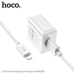 Bộ sạc Lightning Hoco C106