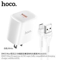 Bộ sạc Micro Hoco DM-C5 22.5W