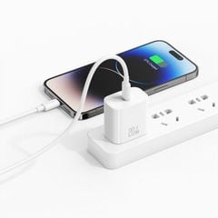 ** Bộ sạc Type C to Lightning Usams CC228 20W