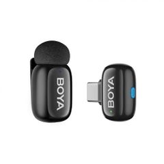 ** Micro cài áo Boya Mini 2 1 Mic cổng C có hộp sạc