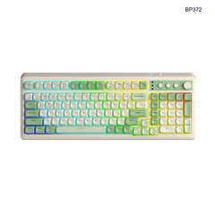 ** Bàn phím không dây Aula S99 xanh lá be