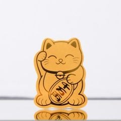 ** Mèo chiêu tài mạ vàng