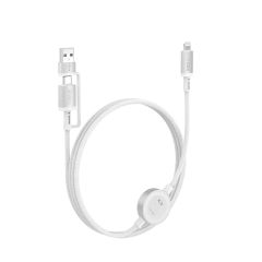 [C] Cáp 2 in 1 Wiwu Titanlink Lightning + Apple Watch