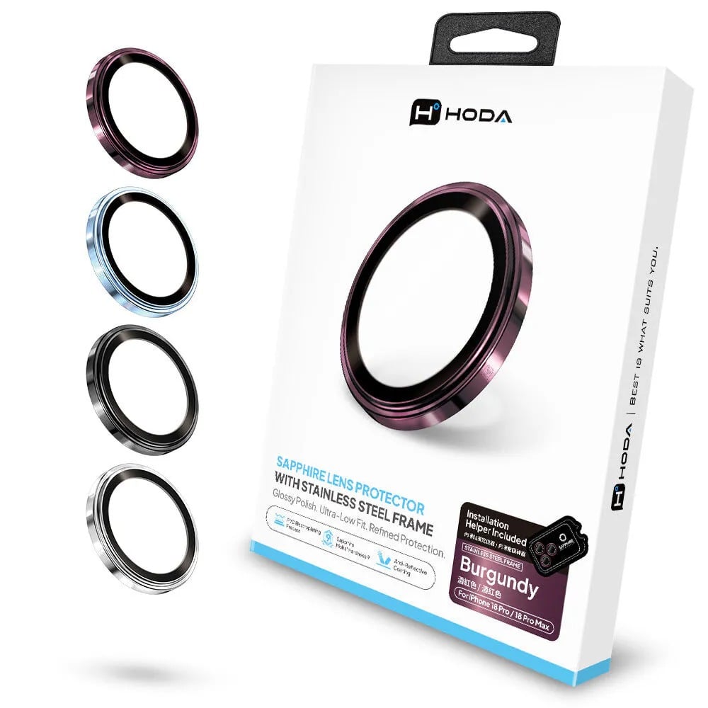 [C] ** Dán cường lực Camera mắt rời iPhone 18 Pro/18 Pro Max Hoda màu