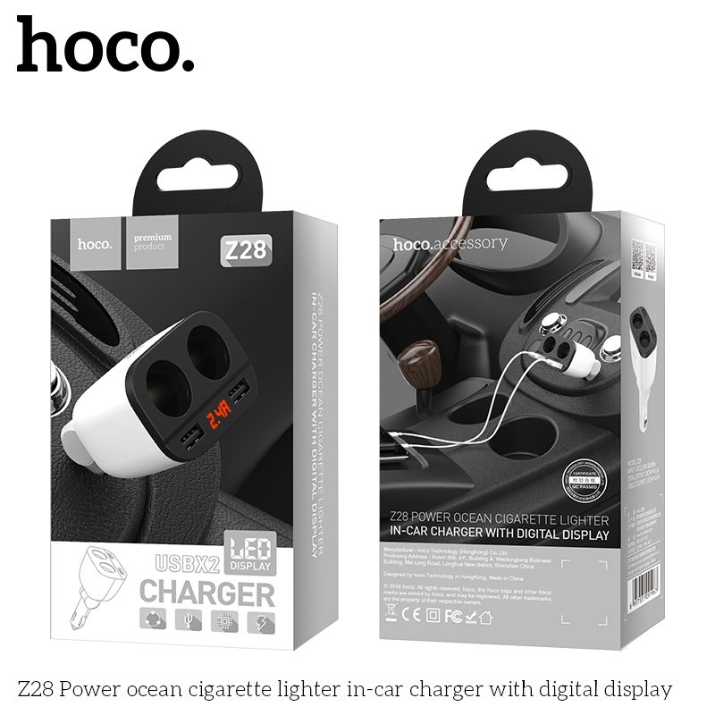[C] Sạc xe hơi Hoco Z28