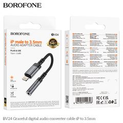 Chuyển Lightning ra 3.5m Borofone BV24