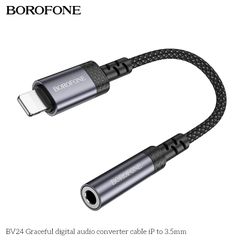 Chuyển Lightning ra 3.5m Borofone BV24