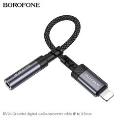 Chuyển Lightning ra 3.5m Borofone BV24