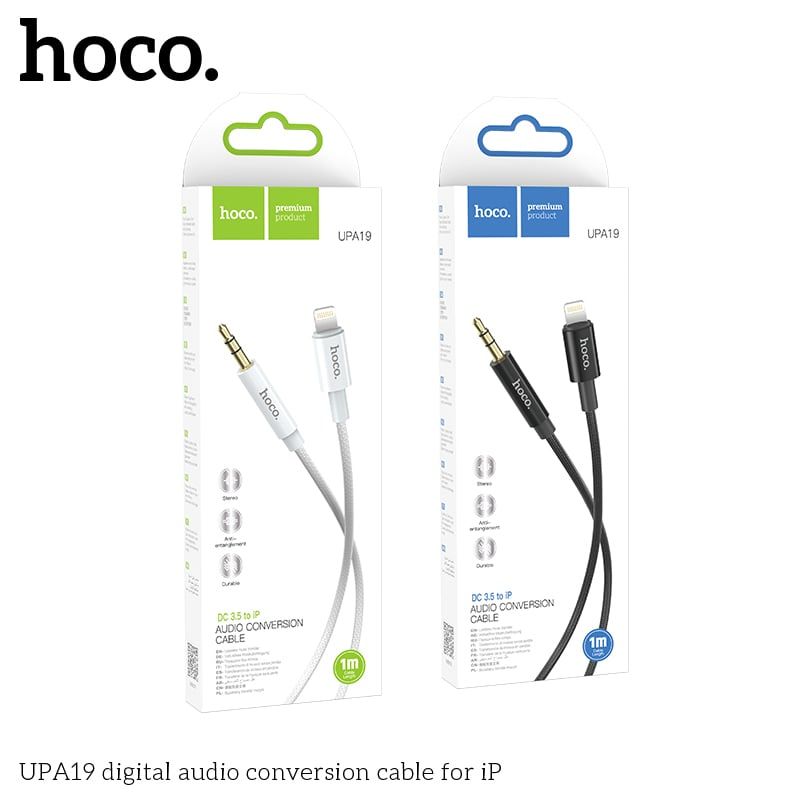 Cáp Lightning to 3.5mm Hoco UPA19