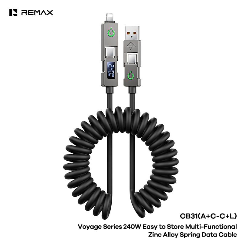 Cáp 4 in 1 Remax CB31 240W 2m