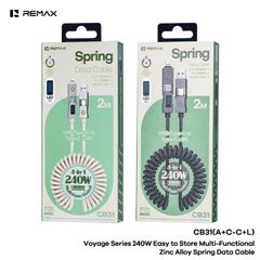 Cáp 4 in 1 Remax CB31 240W 2m