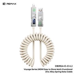 Cáp 4 in 1 Remax CB31 240W 2m