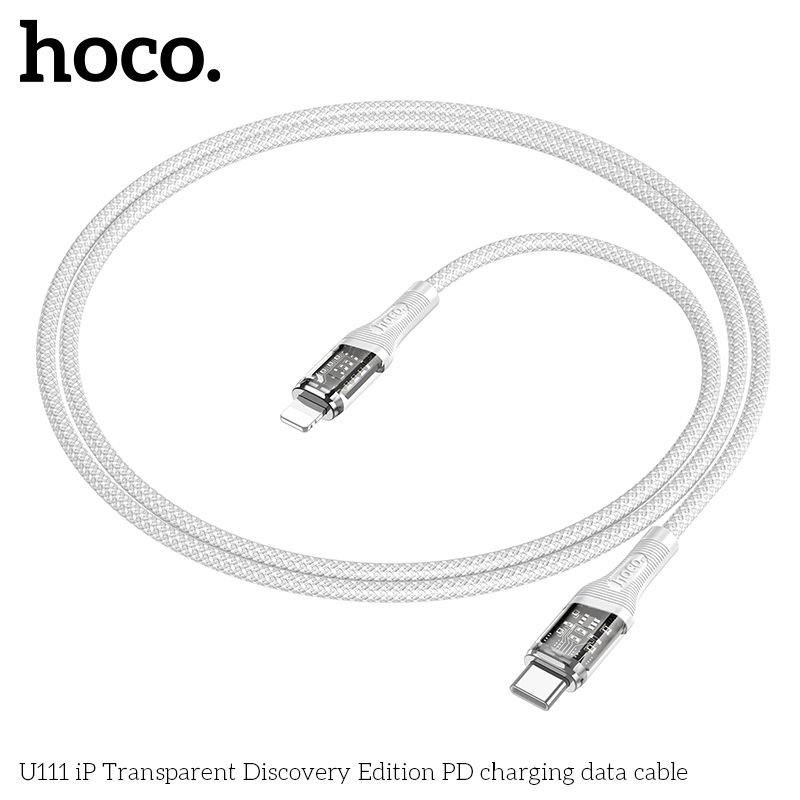 Cáp Type C to Lightning Hoco U111 1.2m