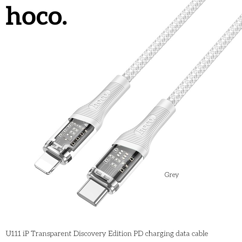 Cáp Type C to Lightning Hoco U111 1.2m