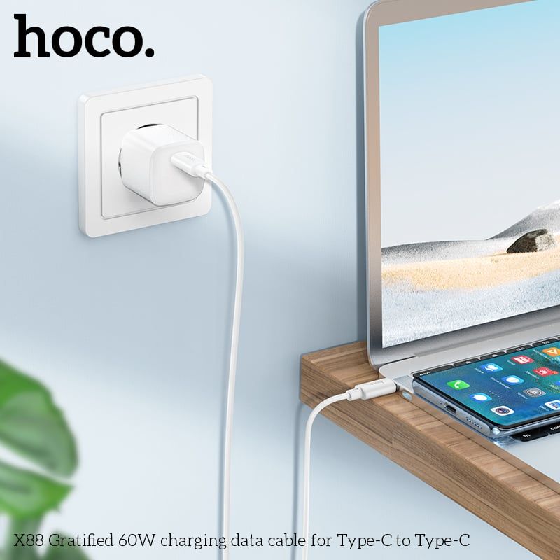 Cáp Type C to Type C Hoco X88 1m