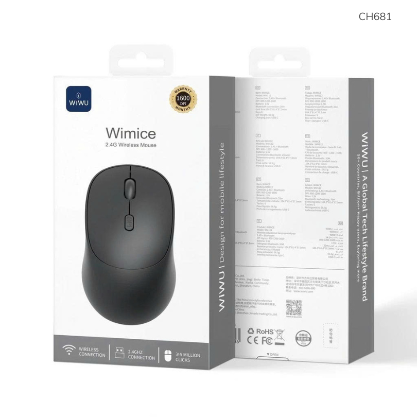 Chuột không dây Wiwu WM112