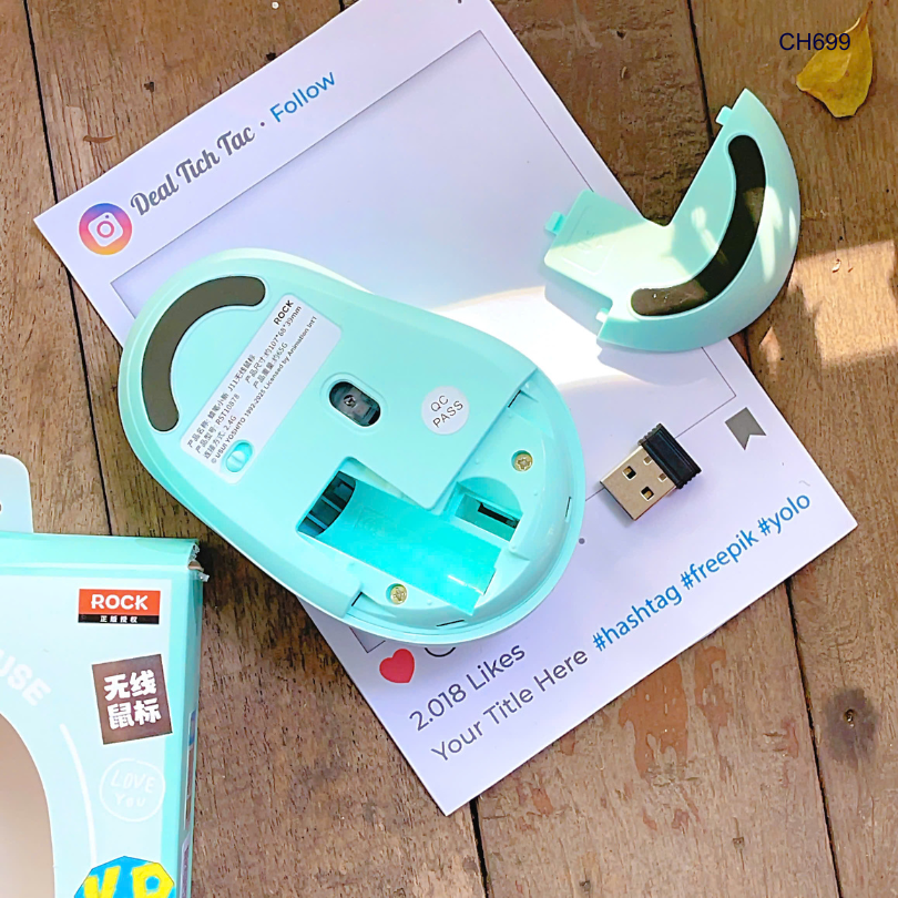 ** Chuột không dây Rock Crayon Shinchan J11