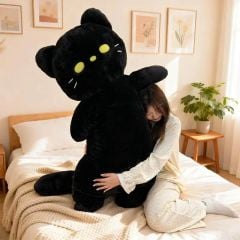 ** Gấu bông MÈO ĐEN mắt vàng 1M5