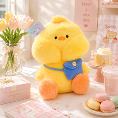** GẤU BÔNG GÀ MẶT Ú ĐEO TÚI SIZE 25CM