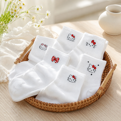 ** Tất/vớ in thêu mặt kitty nhiều kiểu