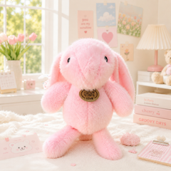 ** THỎ HỒNG JELLY CAT ĐEO VÒNG SIZE 25CM