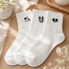 ** Tất/vớ hàng xịn tone trắng nhiều hình cute