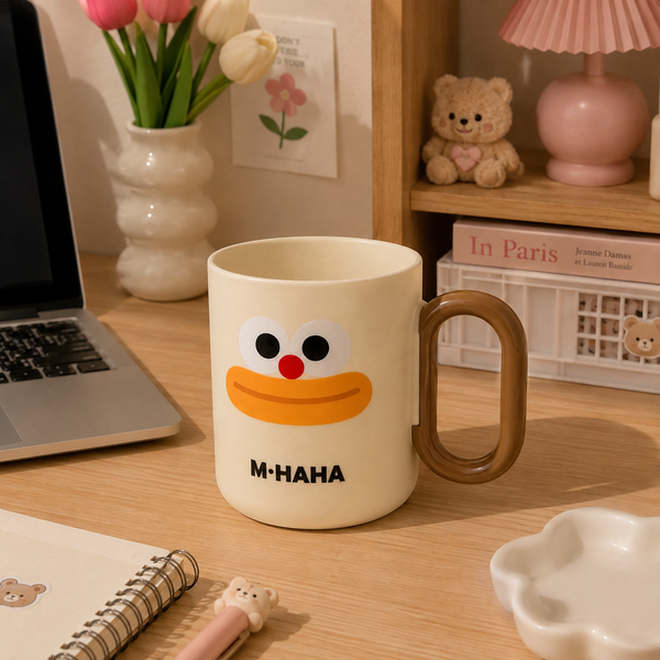 ** Cốc/ly nhựa mặt hề M-HAHA