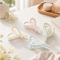 ** Kẹp càng cua vân nước trái tim
