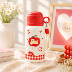 ** Bình giữ nhiệt cún táo nắp ly 500ml