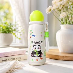 ** Bình giữ nhiệt gấu trúc/cún nắp tròn 460ml